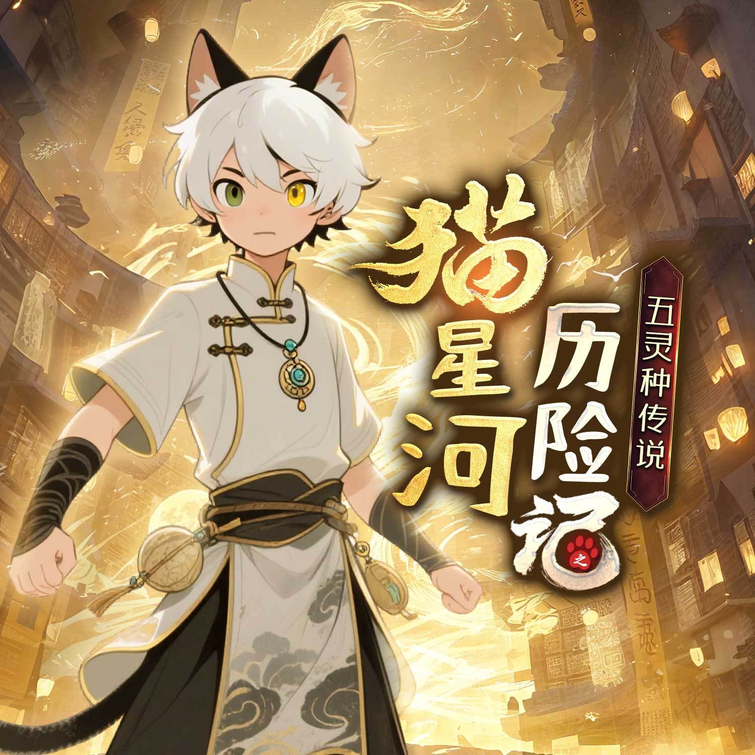 猫星河历险记之五灵种传说（少儿热血玄幻）