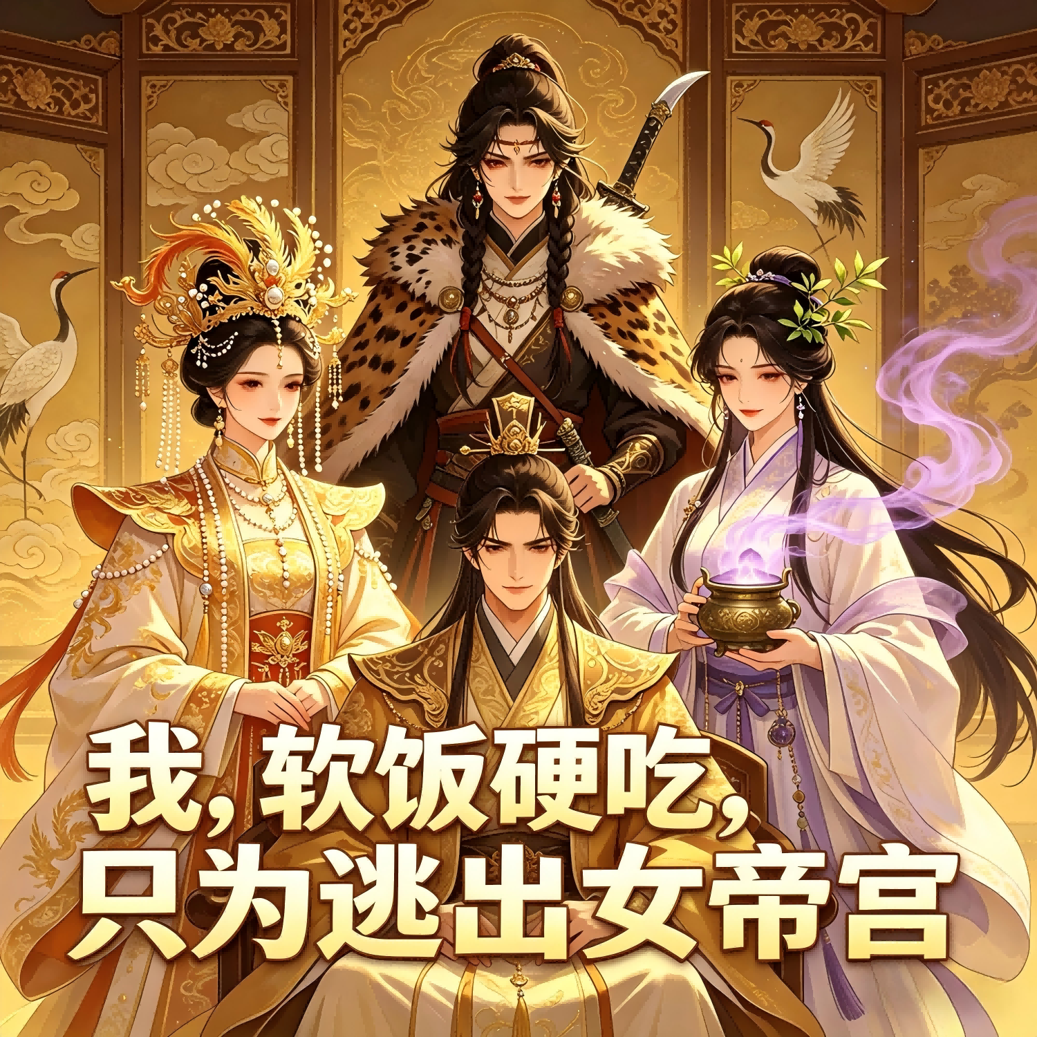 逃出女帝宫:我装太监吃软饭，系统逼我无敌