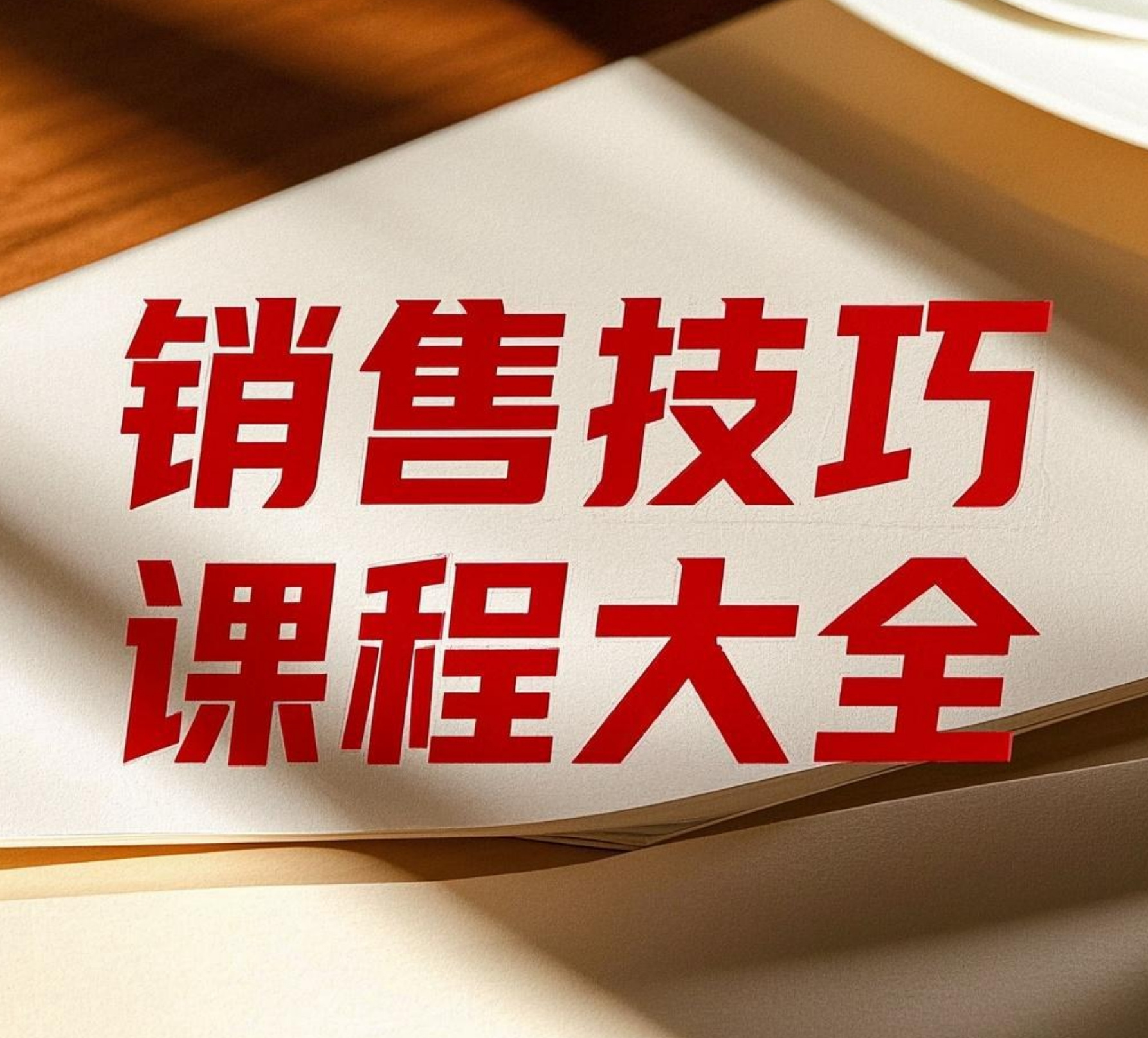 销售技巧讲座大全