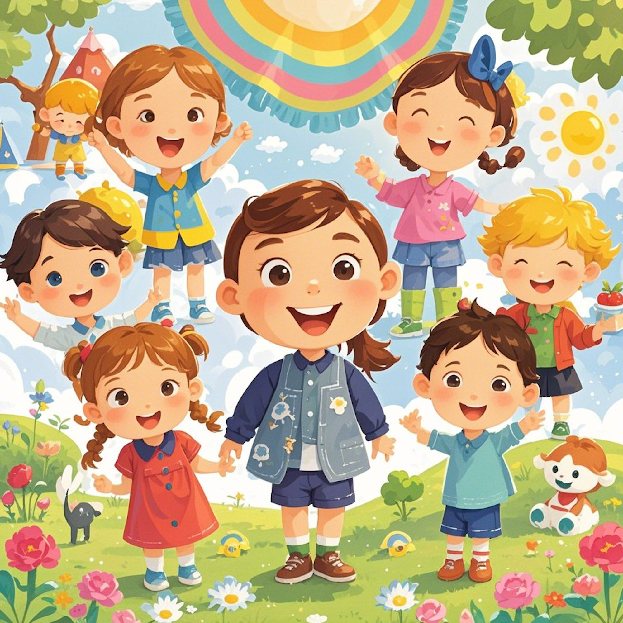 知识百科 早教学前班儿歌