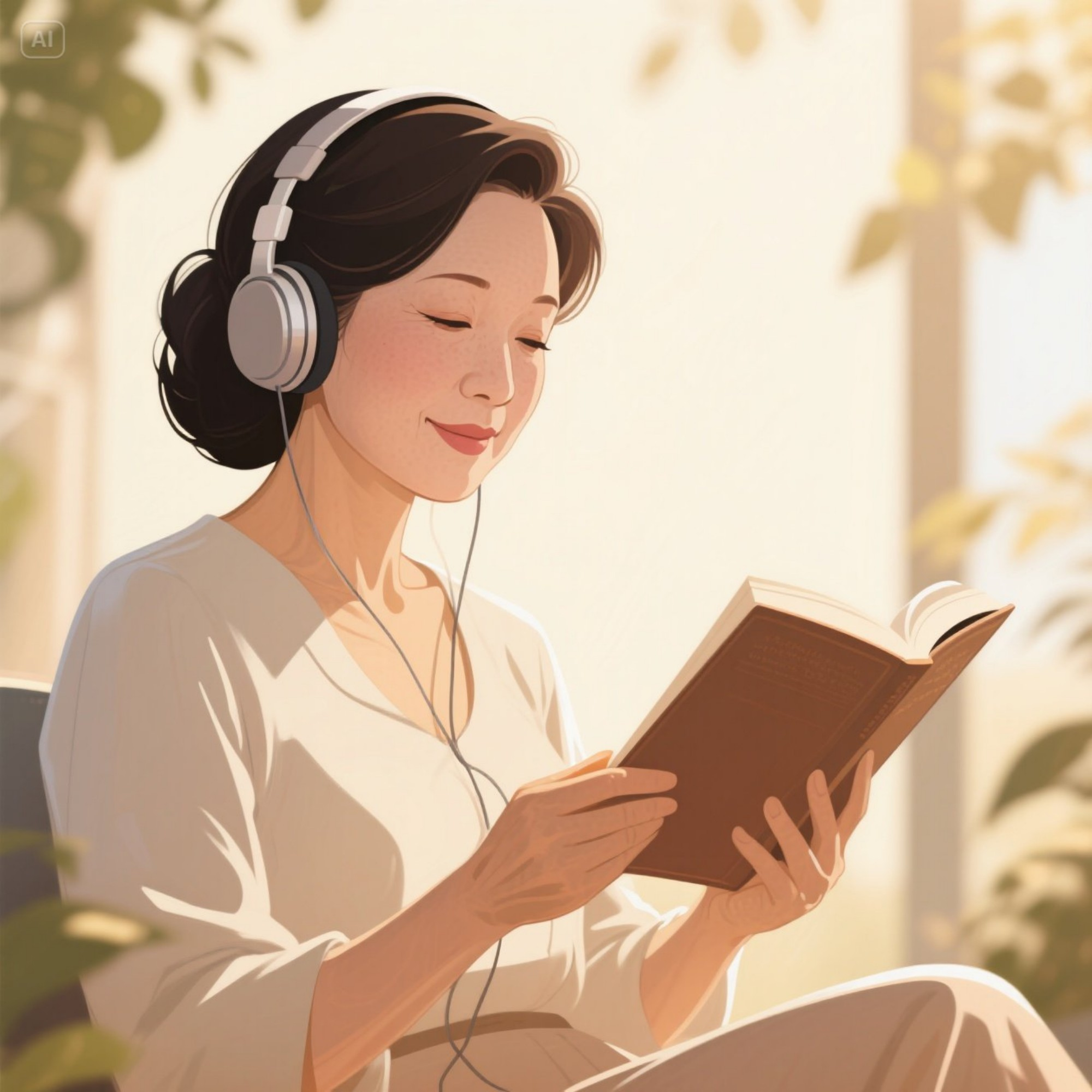 清晨书清 书海听心