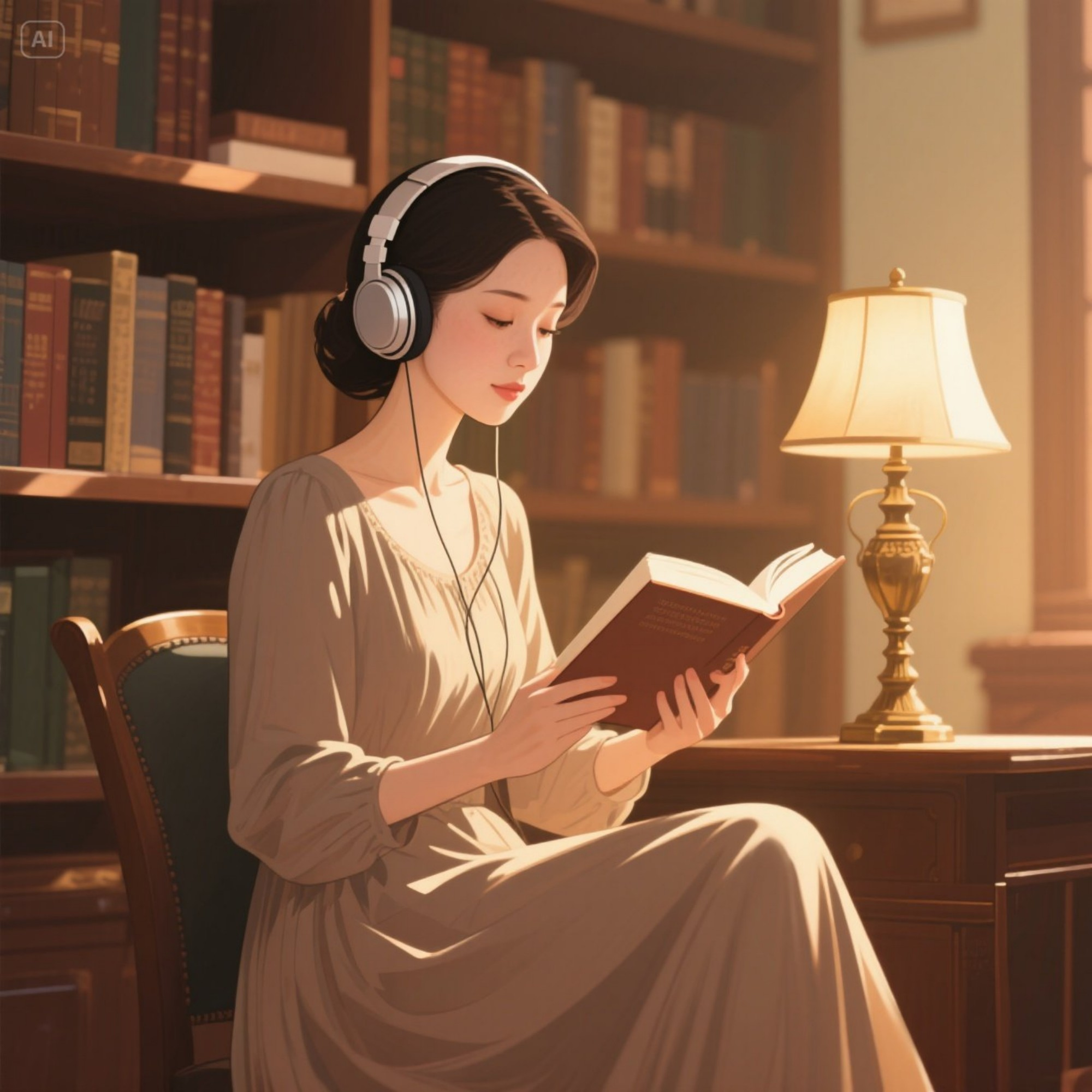 午后书韵 书海听心