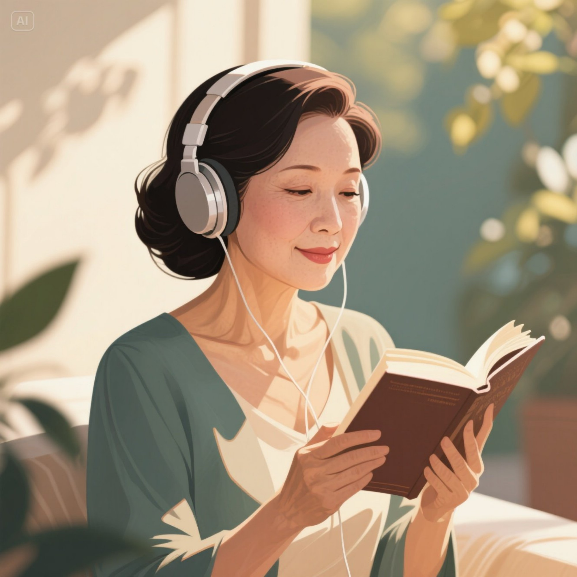 中年书中 书海听心
