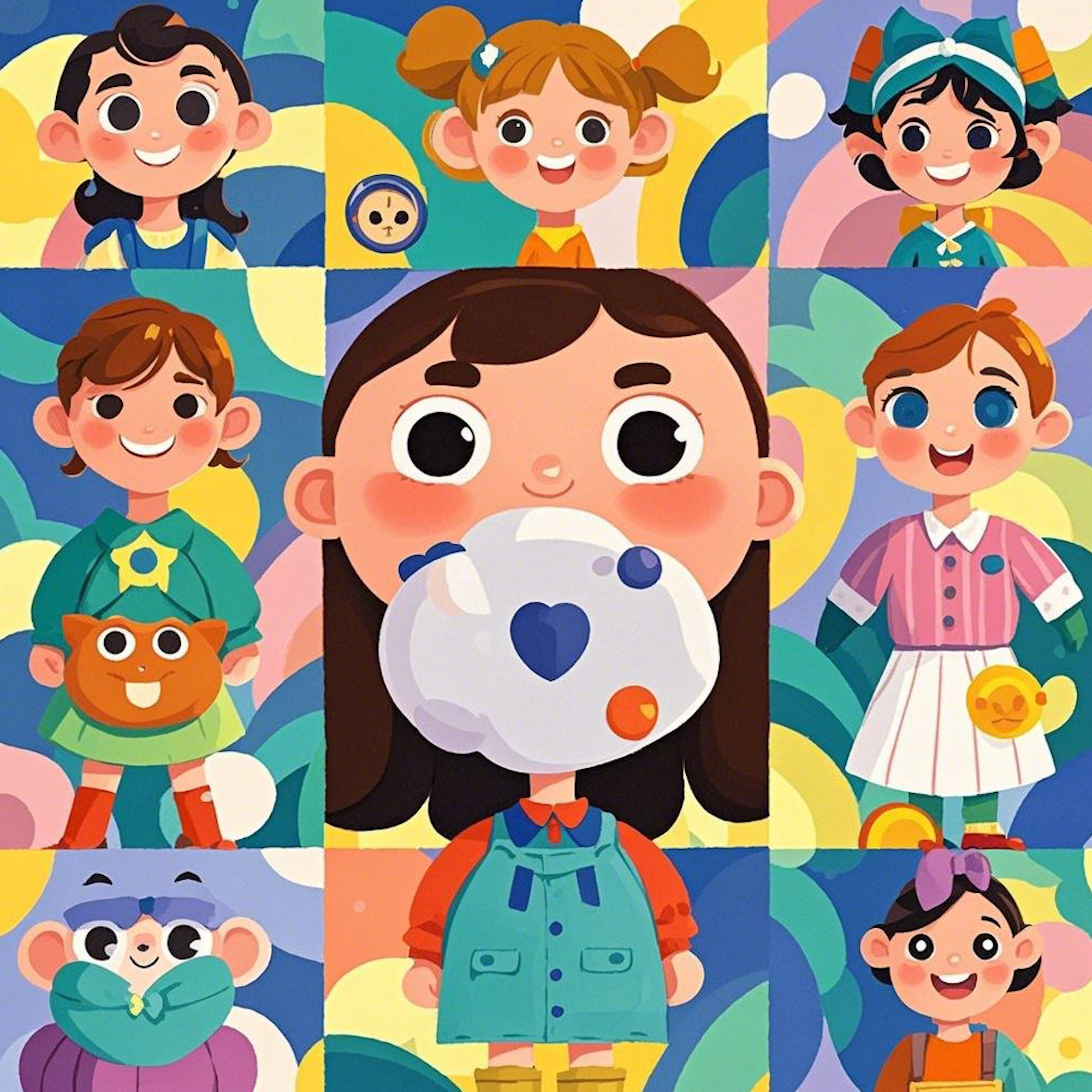 儿童著书国学启蒙儿歌童谣