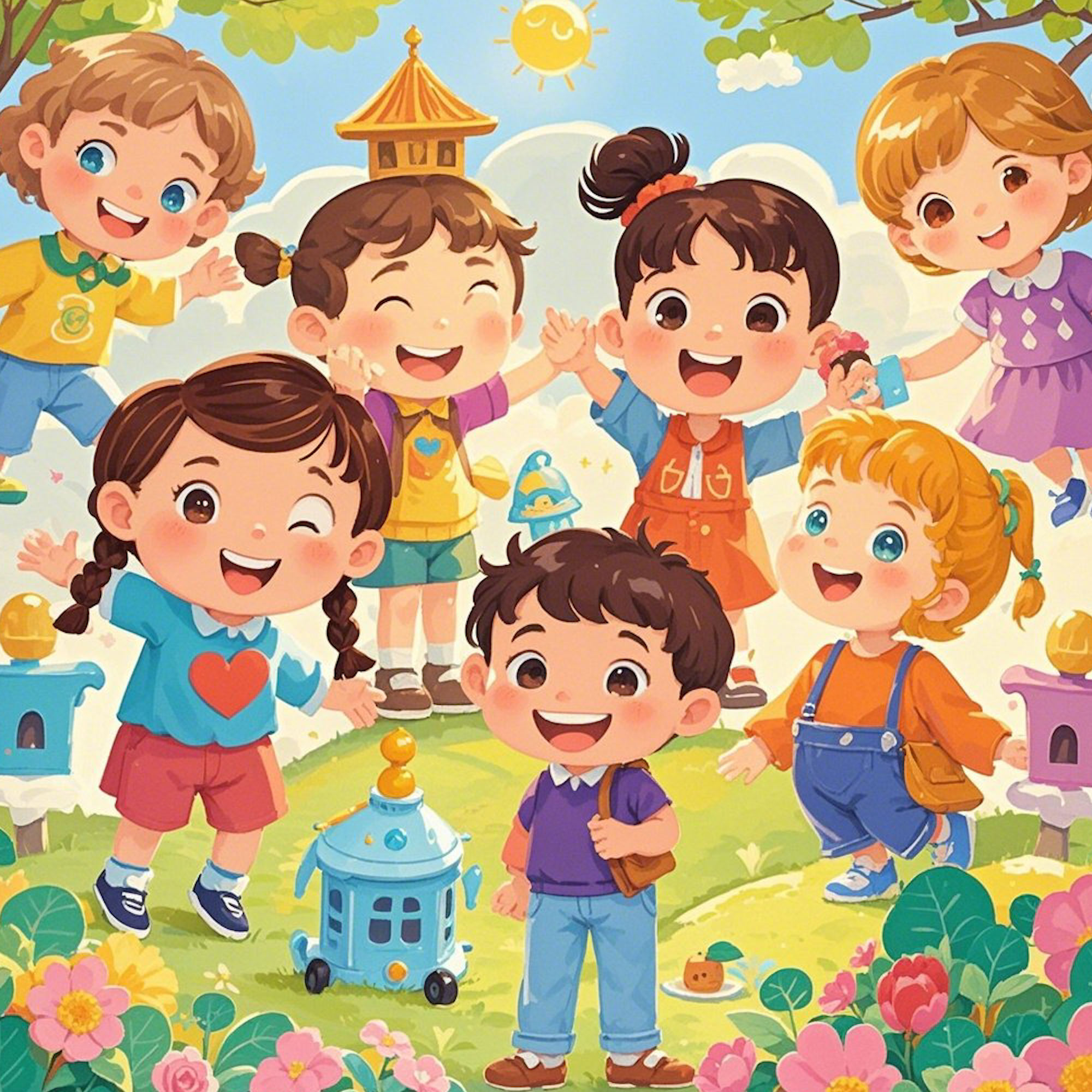 早教百科 学前启蒙唱儿歌