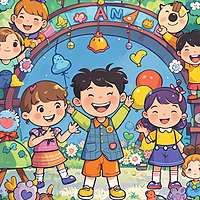 儿童讲学早教国学儿歌童谣