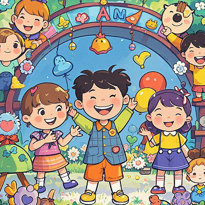 儿童讲学早教国学儿歌童谣