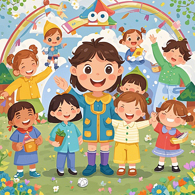 学前班传道国学启蒙儿歌童谣