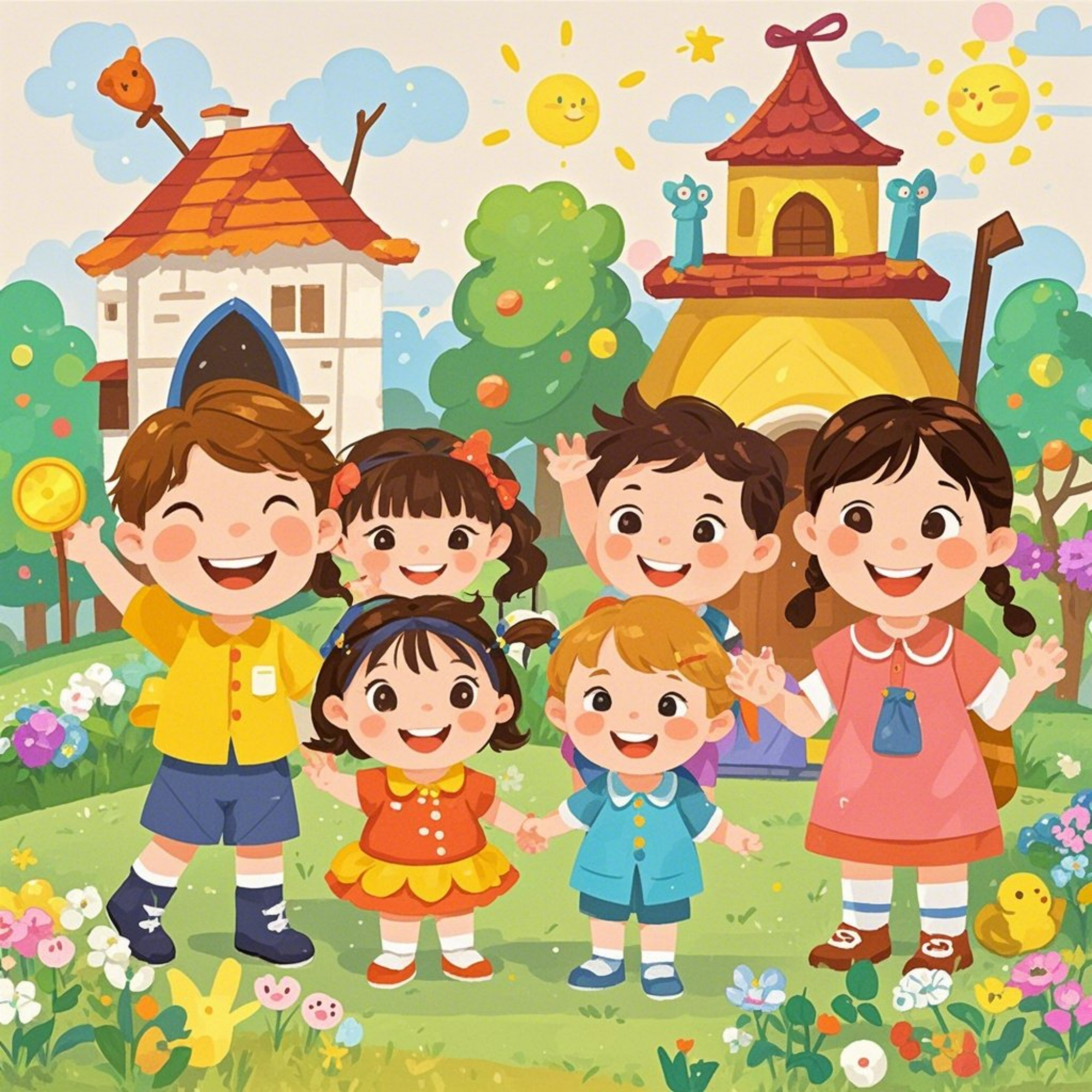 幼儿园讲学国学启蒙儿歌