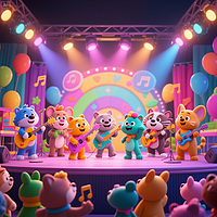 彩虹宝贝童话故事