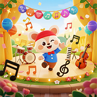 彩虹树儿歌幼儿绘本故事