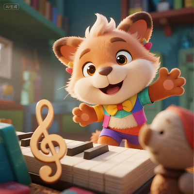 彩虹树儿歌早教哲理故事