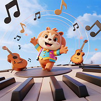 可爱猫儿歌早教童话故事