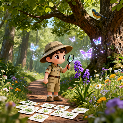 彩虹树儿歌早教绘本故事