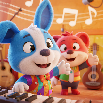 可爱儿歌早教绘本故事