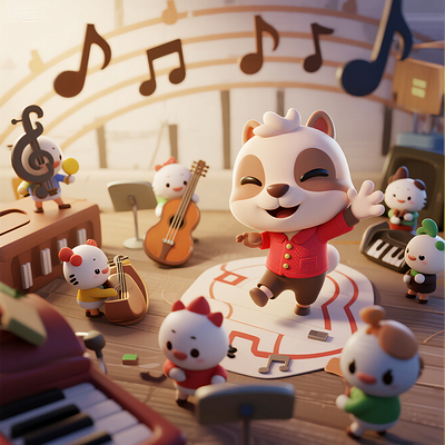 可爱猫儿歌0-6岁儿童故事