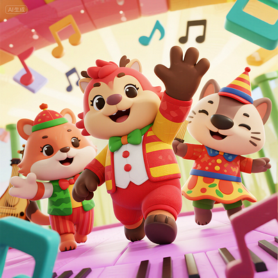 可爱儿歌幼儿绘本故事