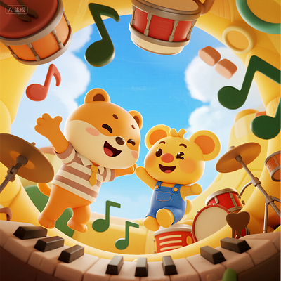 欢快儿歌0-6岁哄睡故事