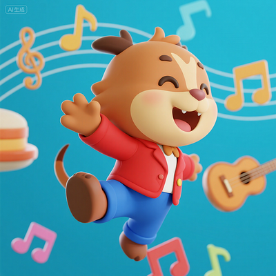 开心熊儿歌小学生绘本故事