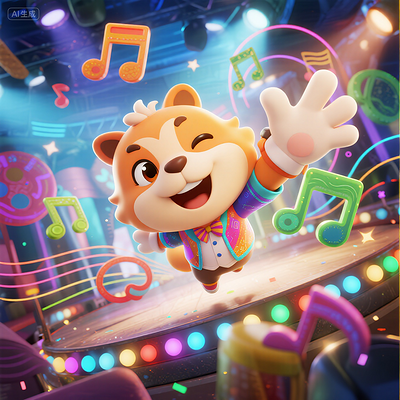 开心熊儿歌小学生儿童故事