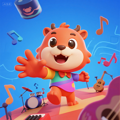 彩虹公主儿歌幼儿童话故事