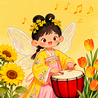 百灵鸟儿歌宝宝童话故事