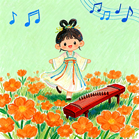 蝴蝶儿歌早班成语故事