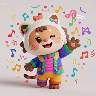 笨笨虎儿歌宝宝绘本故事