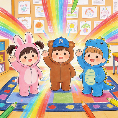 0到6岁幼儿园励志晚安故事