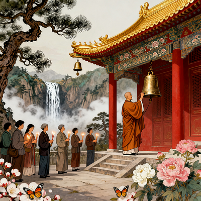 探秘明代画家米万钟：艺术与人生的交织之旅