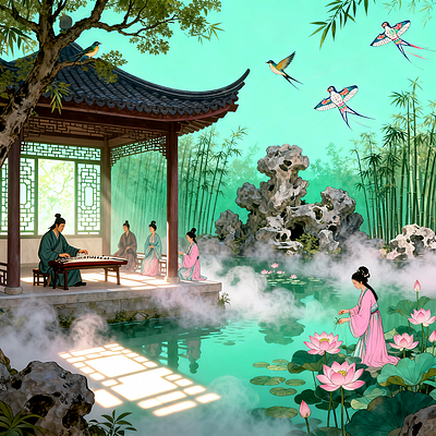 探秘明代画家丰坊：艺术长河中的独特星芒