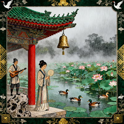 探寻明代绘画巨匠：李从训的艺术传奇