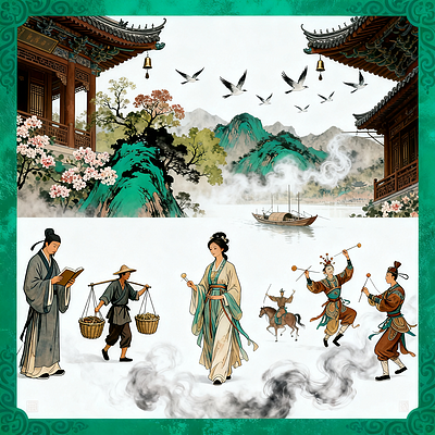 探寻元代画家吾衍的艺术世界第4期