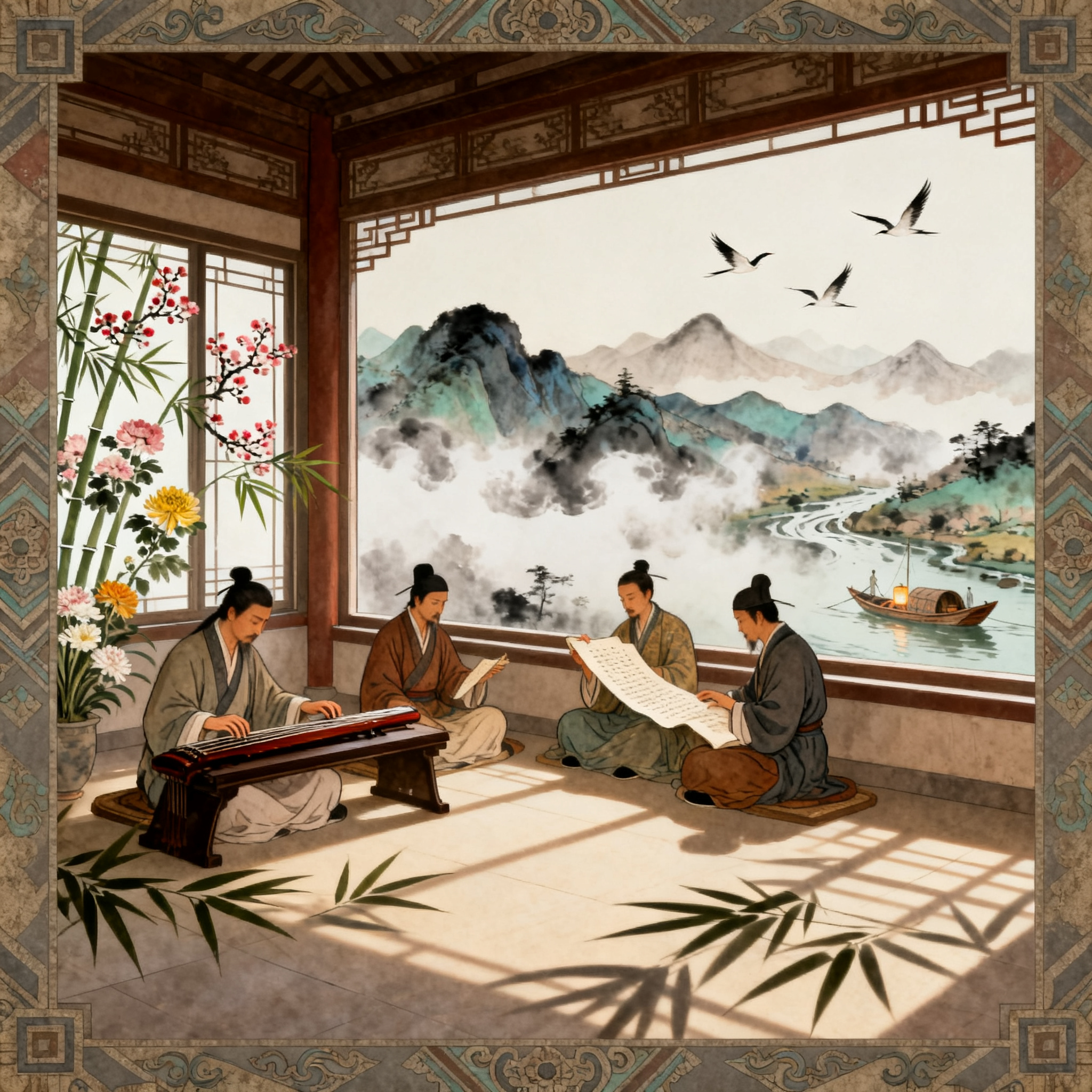 探寻元代画竹巨匠柯九思的艺术世界第2期