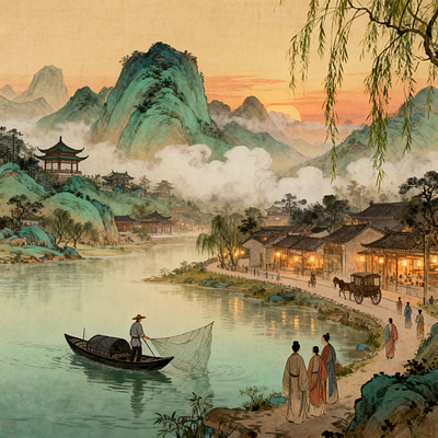 探寻明代画家蒋杰行的艺术世界