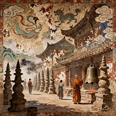 探寻元代画家冯子振的艺术世界第3期