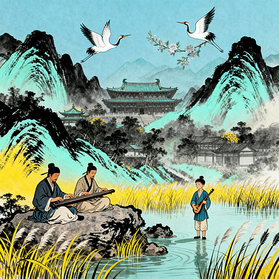 探寻元代画僧牧溪的艺术世界第2期