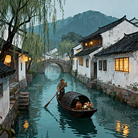 探寻元代画家吴镇的艺术世界5期