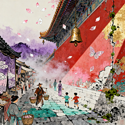 探寻元代画家何大昌的艺术世界第4期