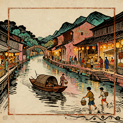 探寻元代画家商琦的艺术世界第4期