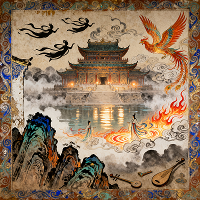 探寻元代画家因陀罗的艺术世界第4期
