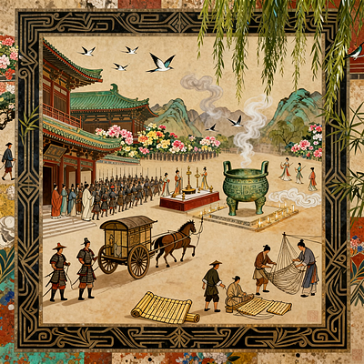 探寻元代画家唐子华的艺术世界5期