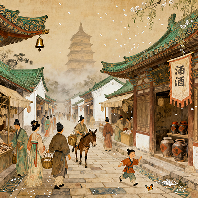 探寻明代绘画巨匠周臣的艺术世界