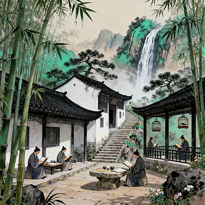 探寻明代画家陆文定的艺术世界