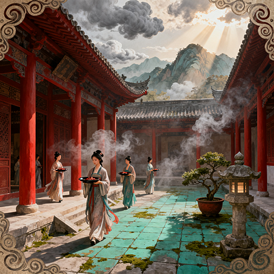 探寻宋金辽年代画家周文矩的艺术世界第2期