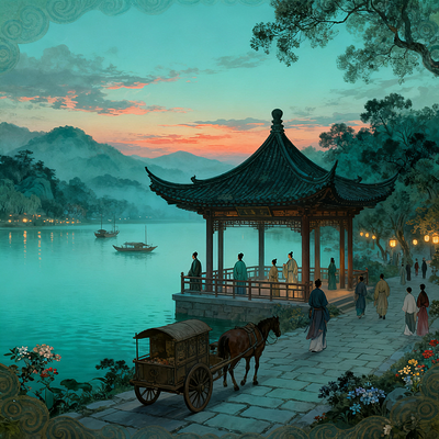 探寻周文矩：五代南唐画坛的璀璨之星第2期