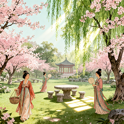 隋唐画家那些事儿：从画中窥历史