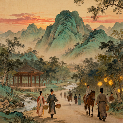 隋唐画家：笔墨绘就的时代风华第3期