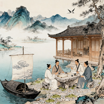 探寻明代画家郭诩的艺术世界5期