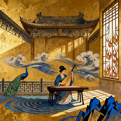探寻明代画家张鸿的艺术世界第4期